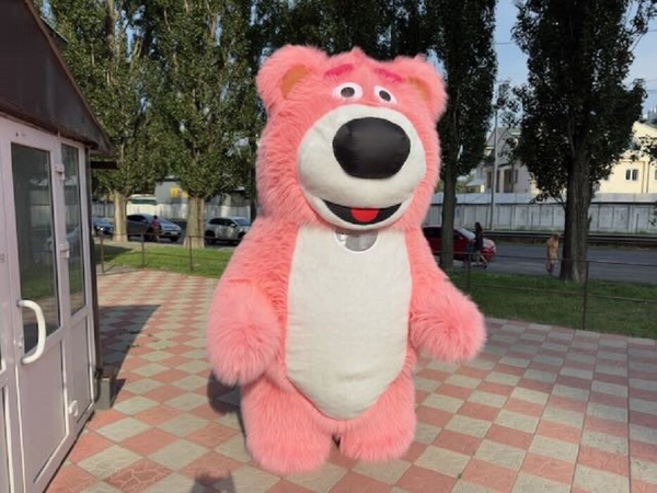 Медведь костюм для рекламы и развлечений 4