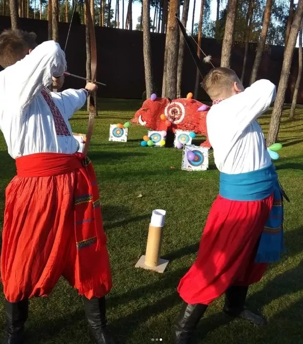 Лучный Тир на выезде или Мастер-класс по стрельбе из лука у Вас дома! 2