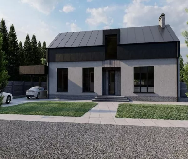 Продаж барнхаусу з мансардою в с. Іванковичі, 239м2 приємна ціна 7