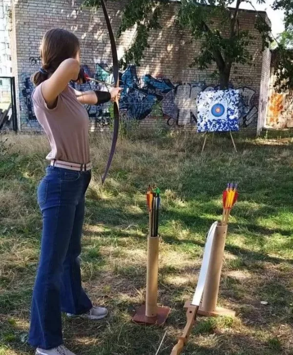 Лучный Тир на выезде или Мастер-класс по стрельбе из лука у Вас дома! 3