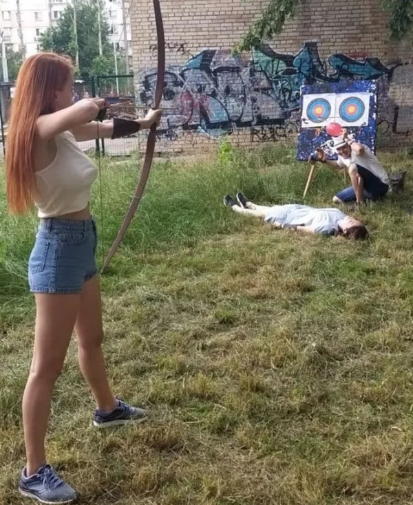 Лучный Тир на выезде или Мастер-класс по стрельбе из лука у Вас дома! 4