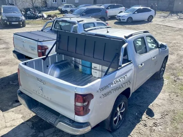 Силова алюмінієва кришка кузова для пікапа Peugeot Landtrek/Пежо Ландтрек 5