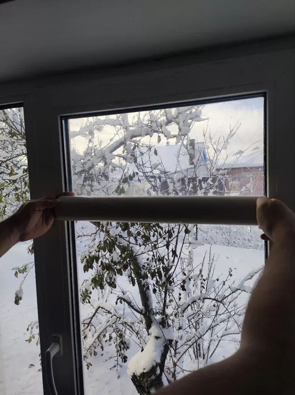 Плівка самоклеюча захисна прозора (для вікон) RULON 4