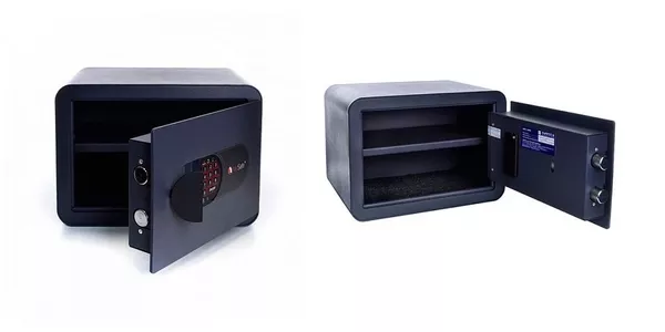 Современный мебельный сейф Грифон MSR.25.Е Black