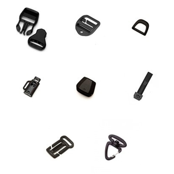 Пластикова фурнітура для одягу та спорядження гуртом від постачальника