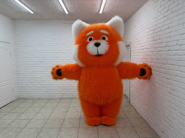 Костюм надувний Червона панда 8