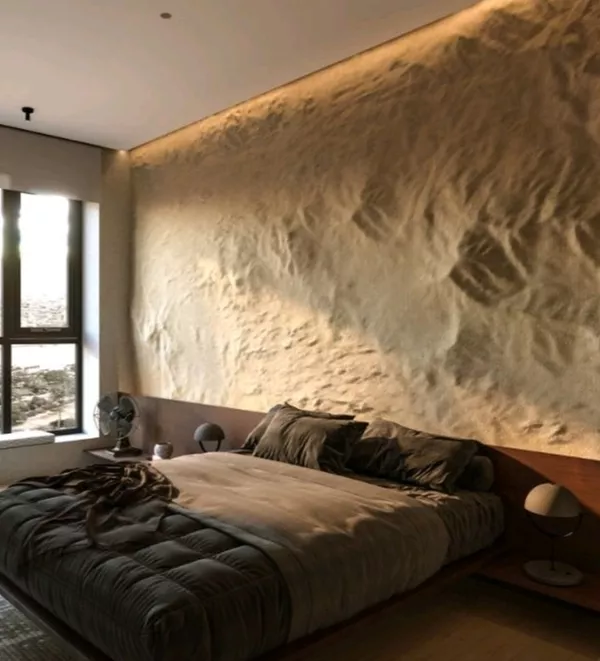 Скала в интерьере,  формирование водопадов,  отделка каминов 10