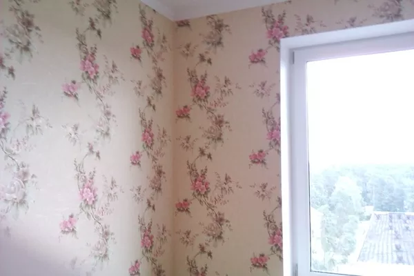 Поклейка обоев профессионально, недорого