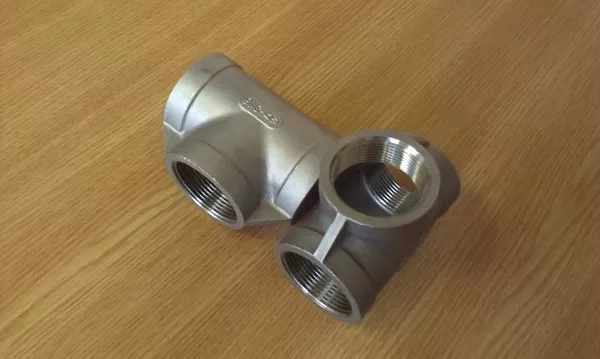 Тpoйник peзьбовой нepжавeющий Ду 15 АISI 304, ТRiNОХ 5