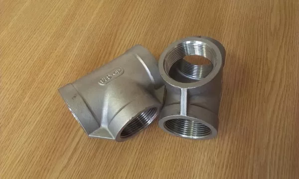 Тpoйник peзьбовой нepжавeющий Ду 15 АISI 304, ТRiNОХ 3