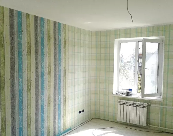 Поклейка обоев Ремонт квартиры