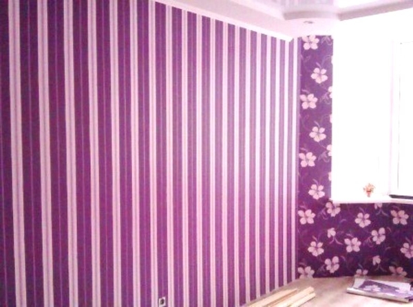 Поклеить обои в Киеве 