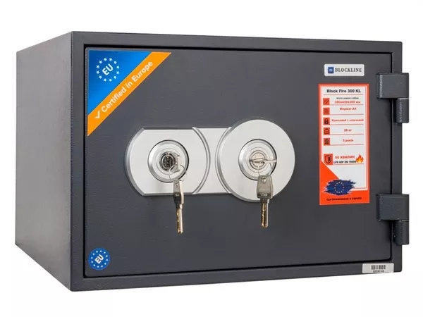 Современный сейф огнестойкий Blockline Block Fire 300 KL - VinCom
