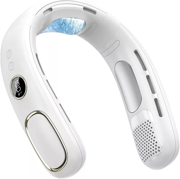 Охолоджуючий шийний вентилятор-кондиціонер охолоджувач з елементом Пельтьє (модель 2025)