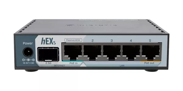 Высококачественный маршрутизатор MikroTik hEX S с доставкой