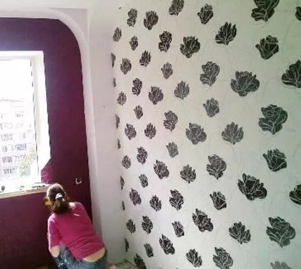 Поклейка шпалер Лук'янівка Сирець Виноградар