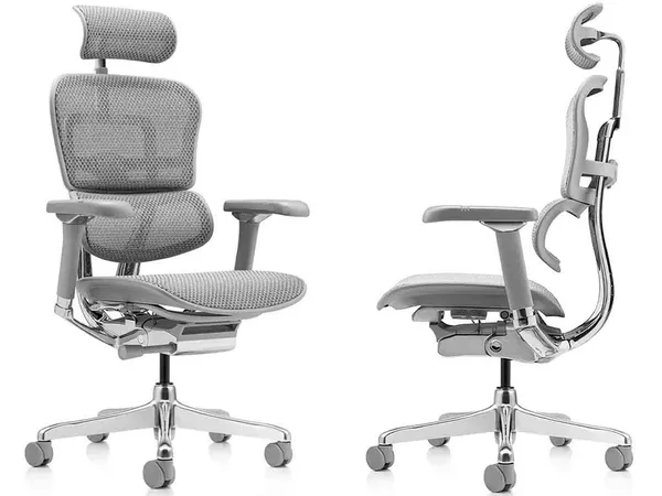 Новое кресло компьютерное Ergohuman Luxury 2 Серый