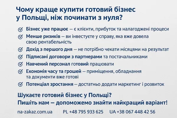 Бізнес в Польщі. Бізнес в Польщі