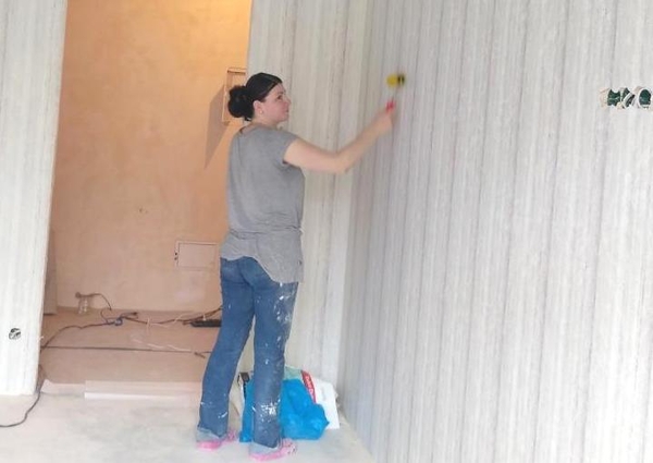 Поклейка обоев Покраска Теремки Борщаговка 