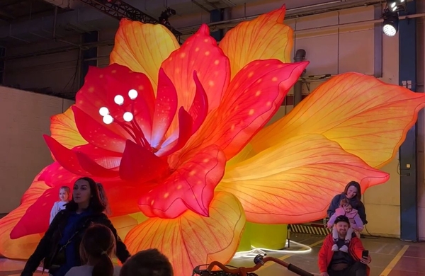 Декорации улиц надувные для оформления сцены,  рекламы 3