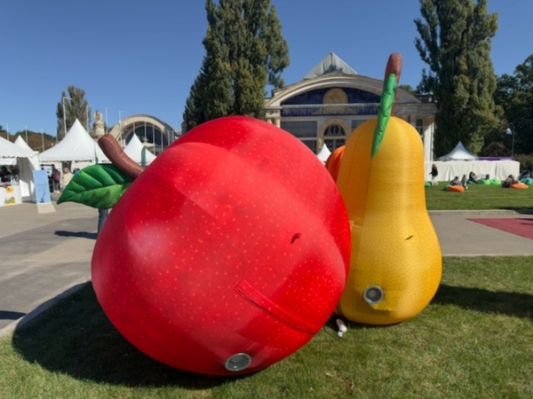 Декорации улиц надувные для оформления сцены,  рекламы 6