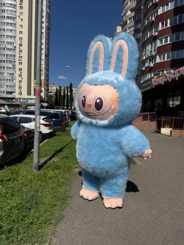 Костюм аниматору Лабуба для развлечения детей,  взрослых 4