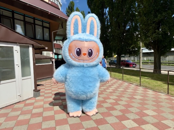 Костюм аниматору Лабуба для развлечения детей,  взрослых 5