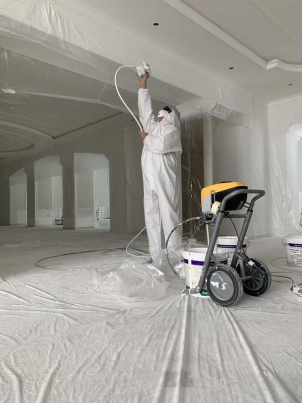 Безвоздушне Фарбування - стін, стелі , колон - висока якість