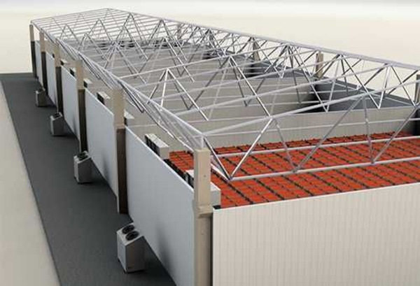 Камера заморозки/хранения молочной продукции - установка с оборудовани