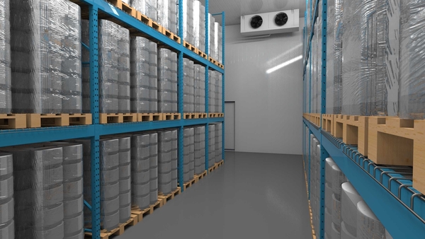 Камера заморозки/хранения молочной продукции - установка с оборудовани 2