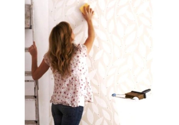 Поклейка обоев в Киеве Профессионально 