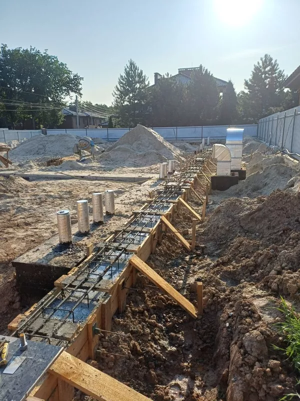 Бетонні роботи: фундаменти,  стяжка,  моноліт 3