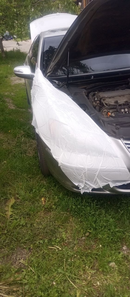 Самоклеющаяся защитная пленка для кузова авто во время ремонта RULON  2