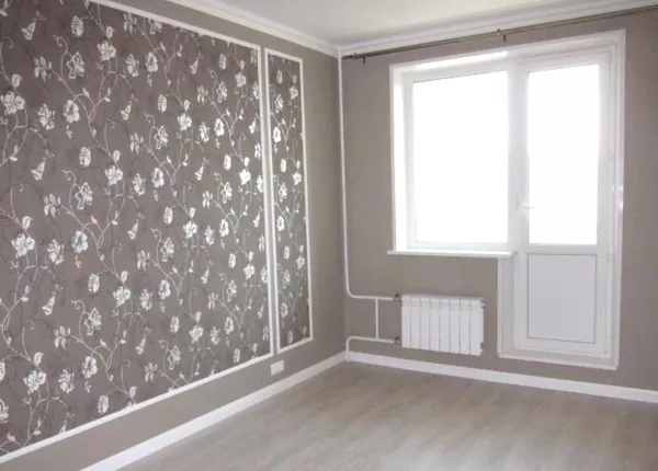 Поклейка шпалер Ремонт квартир недорого 