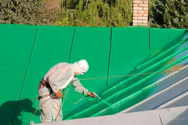 Фарбування дахів,  фарбування складів,  приміщень