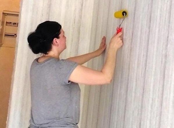 Поклейка обоев Настил ламината 