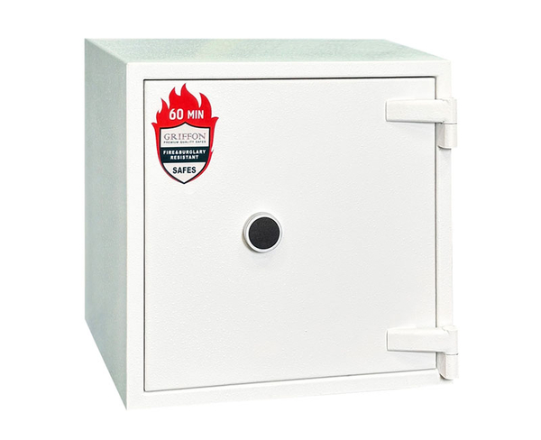 Новий сейф вогнестійкий Griffon FRS.45.K білого кольору - VinCom