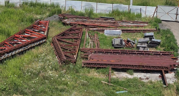 Продам ангар, склад, металоконструкції бу