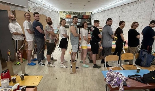 Корпоратив для IT-компанії в Києві — тімбілдинг зі стрільбою з лука 2