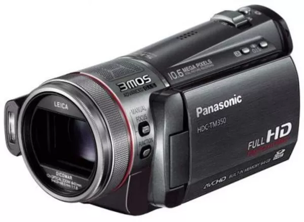 Panasonic HDC-TM350 оснащена 64 Гб