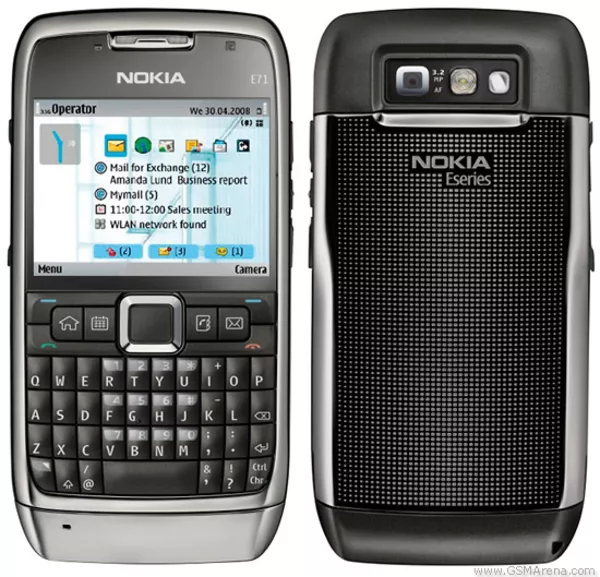 Nokia E71 TV - 2 Sim чотирьохдіапазонний