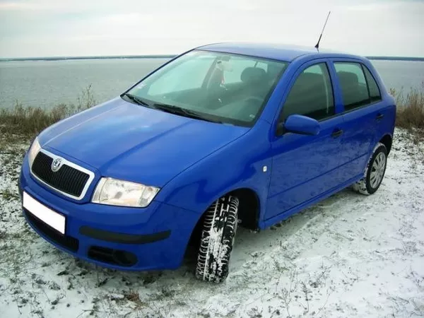 Skoda Fabia 2007 г.в 1.4v16. кондиционер,  2 аирбег