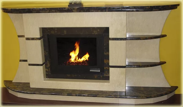 Камин из мрамора киев камин мраморный  украина строительство проектирование дизайн