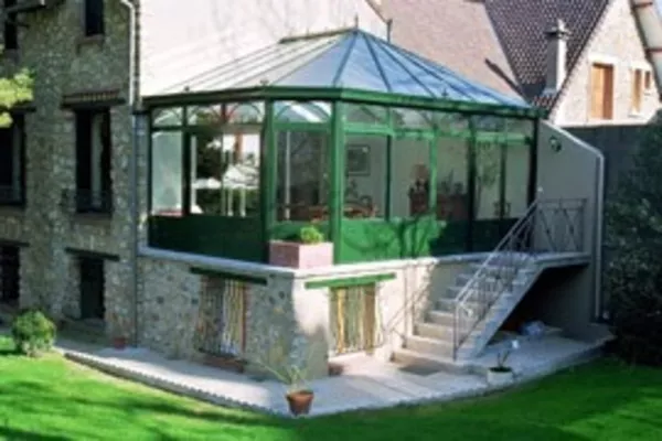 Зимние сады,  оранжереи,  веранды,  перголы