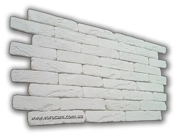 Декоративный белый кирпич Старая Прага