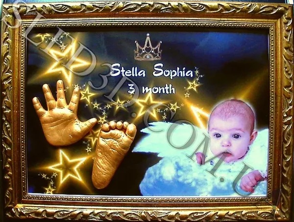 Материал для слепков - Подарки новорожденным