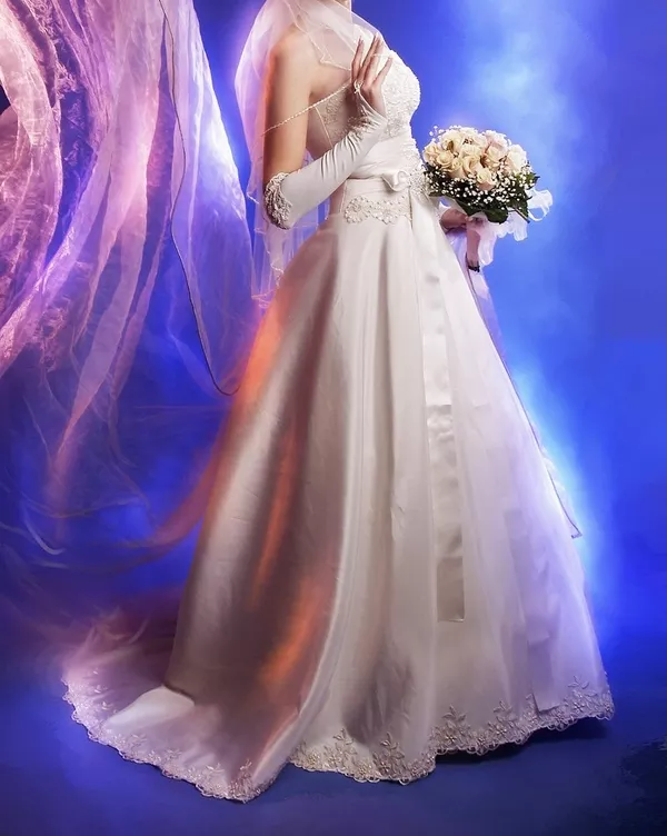 Продам красивое всадебное платье