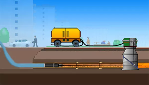 Бестраншейный ремонт, санация трубопроводов