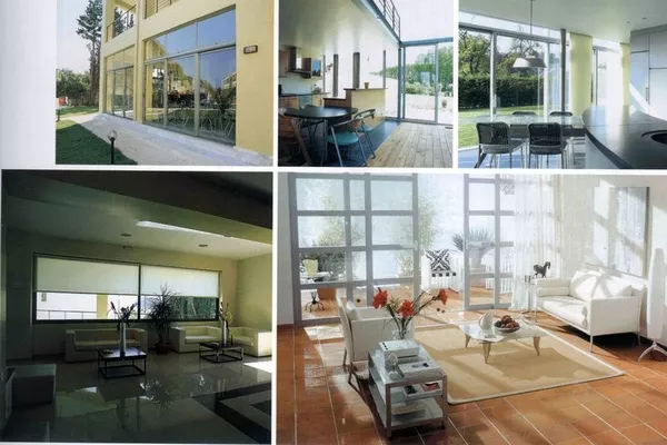 Алюминиевые и дерево-алюминиевые раздвижки.