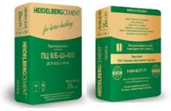 Цемент оптом ПЦ ІІ/ Б-Ш-400 500 ШПЦ с завод Хайделберг доставка